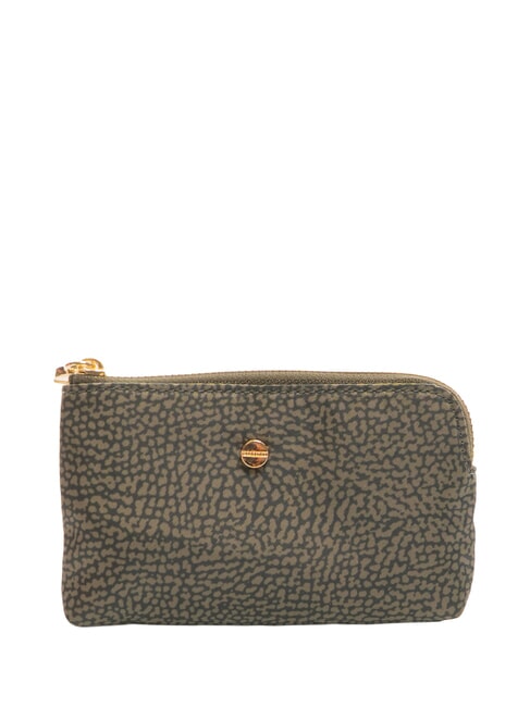 BORBONESE CLASSICA Estuche para monedas con llavero laurel - Llaveros