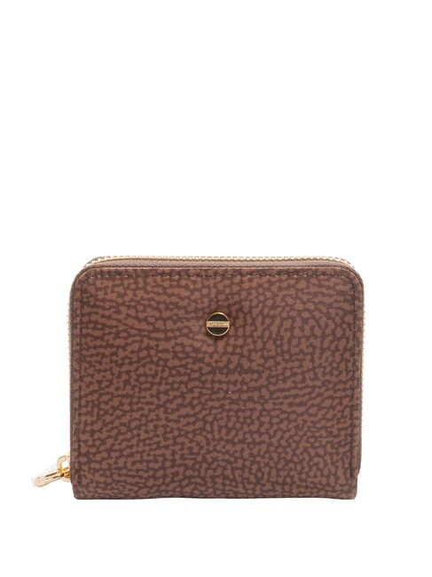 BORBONESE CLASSICA  Cartera mediana con cremallera avellana - Bolsas de viaje