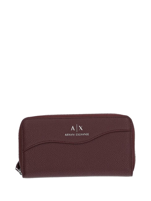 ARMANI EXCHANGE A|X Cartera grande con cremallera ranura - Carteras Mujer