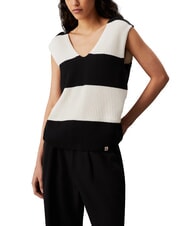 CALVIN KLEIN CK JEANS Chaleco de punto de algodón - camiseta