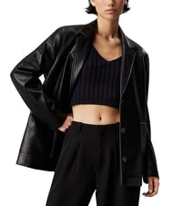 CALVIN KLEIN CK JEANS Blazer largo con botones - Chaquetas de mujer