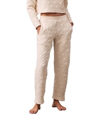 CALVIN KLEIN CK Pantalones suaves con logotipo cosido - trajes deportivos para mujeres