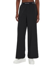 CALVIN KLEIN CK PERFORMANCE Pantalón palazzo con elástico con logo - trajes deportivos para mujeres