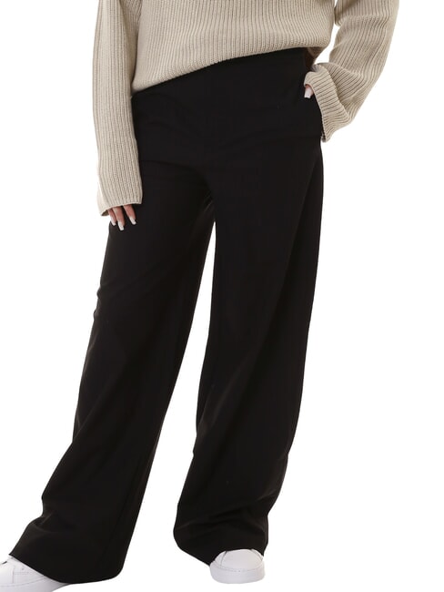 CALVIN KLEIN CK JEANS Pantalones anchos ck negro - Pantalones de mujer