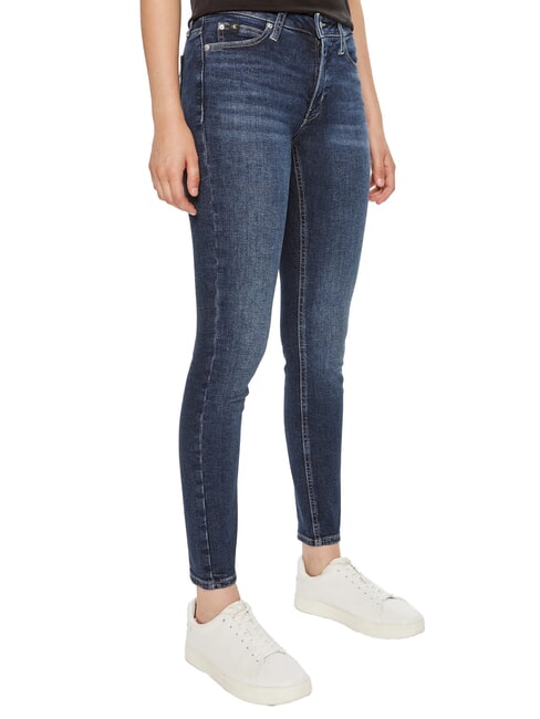 CALVIN KLEIN CK JEANS Vaqueros ajustados mezclilla oscura - Jeans