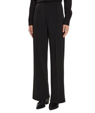 CALVIN KLEIN CK Pantalones de pierna acampanada suave ck negro - Pantalones de mujer - 1