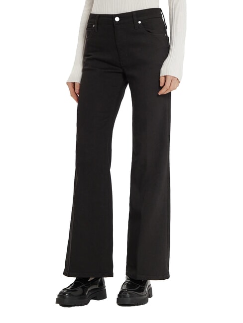 CALVIN KLEIN CK Vaqueros acampanados mezclilla negra - Jeans