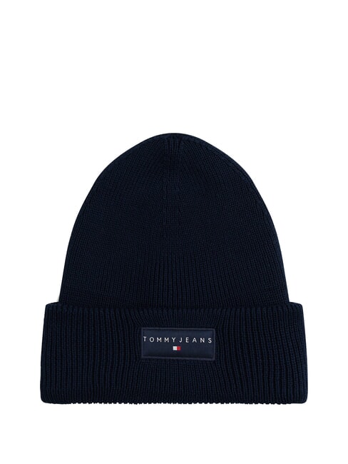 TOMMY HILFIGER TJM LINEAR LOGO sombrero de algodón noche oscura azul marino - Sombreros