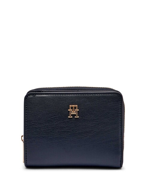 TOMMY HILFIGER TH ICON Cartera pequeña azul espacial / negro - Carteras Mujer