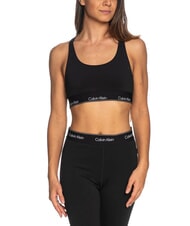 CALVIN KLEIN CK PERFORMANCE Sujetador deportivo de sujeci&oacute;n media belleza negra - Ropa interior femenina - 1