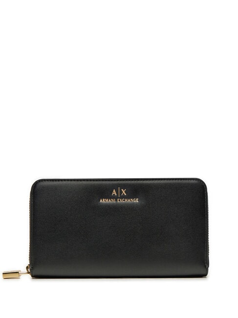 ARMANI EXCHANGE A|X  Cartera con cremallera negro - Carteras Mujer