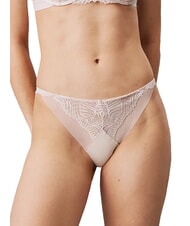 CALVIN KLEIN CK Tanga con inserci&oacute;n de encaje - Calzoncillos de mujer