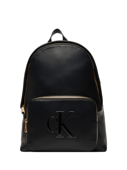 CALVIN KLEIN BOLD MONOGRAM Mochila de mujer En negro - Bolsos Mujer