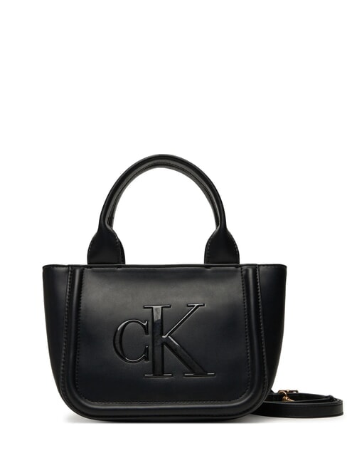 CALVIN KLEIN BOLD MONOGRAM Mini bolso con bandolera En negro - Bolsos Mujer