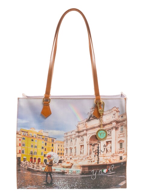 YNOT YESBAG Bolso de hombro Roma arcoíris - Bolsos Mujer
