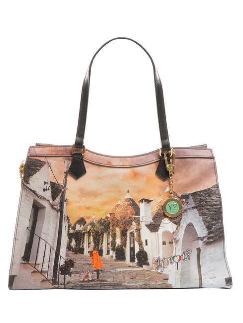 YNOT YESBAG Bolso de hombro La vida en trulli - Bolsos Mujer