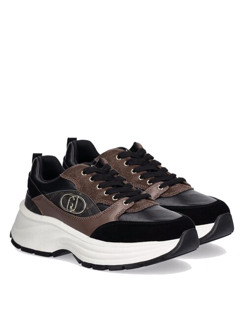 LIUJO EVA 06 Zapatillas deportivas gruesas marrón oscuro - Zapatos Mujer