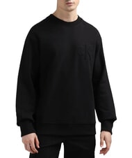 CALVIN KLEIN CK JEANS Sudadera de cuello redondo con logotipo de monograma - Sudaderas
