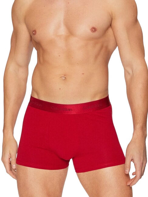 CALVIN KLEIN CK Boxers con elástico en contraste Baya de junio - Calzoncillos de hombre