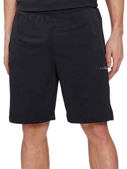 CALVIN KLEIN CK PERFORMANCE Pantalones cortos deportivos de corte regular belleza negra - Trajes deportivos para hombres