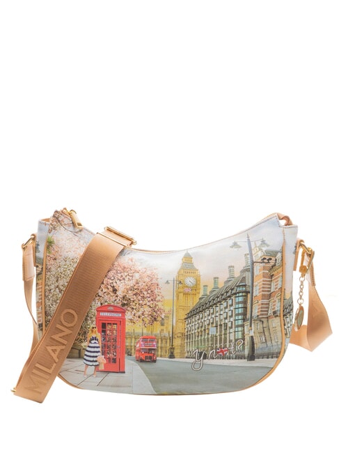 YNOT YESBAG SPECIAL  Bolso de hombro tipo hobo Rosa inglesa - Bolsos Mujer