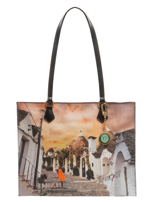 YNOT YESBAG Bolso de hombro La vida en trulli - Bolsos Mujer