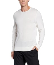 CALVIN KLEIN SUPERIOR WOOL Jersey de lana con cuello redondo - Su&eacute;teres de los hombres