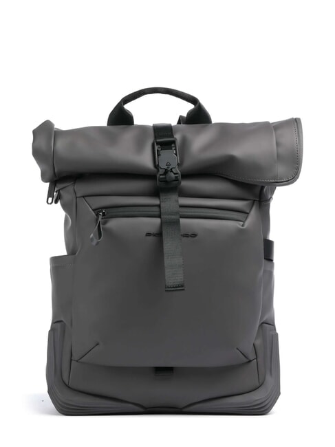PIQUADRO CORNER SPECIALE GOMMATO Mochila enrollable para portátil de 15,6" GRIS - Mochilas para portátil