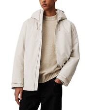 CALVIN KLEIN CK JEANS Chaqueta con capucha de tejido técnico - Chaquetas de hombre