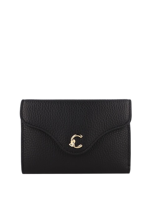 COCCINELLE C-ME Cartera mediana de cuero negro - Carteras Mujer