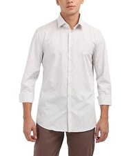 CALVIN KLEIN CK Camisa de manga larga a rayas de corte entallado - Camisas de hombre