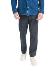 CALVIN KLEIN CK Pantalones de mezcla de lana de corte entallado - Pantalones