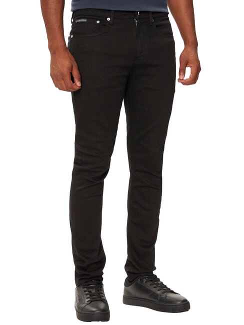 CALVIN KLEIN CK JEANS Vaqueros ajustados mezclilla negra - Jeans