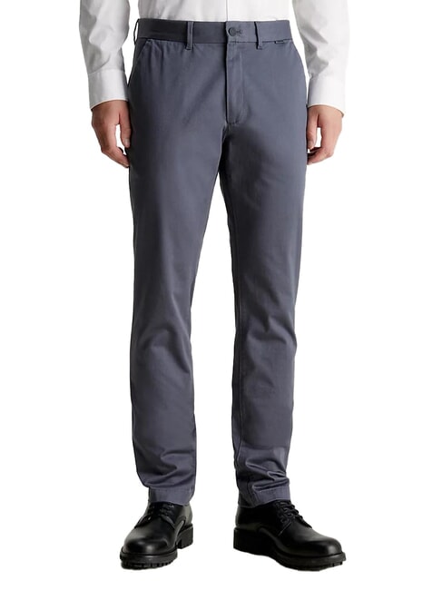 CALVIN KLEIN CK Pantalones chinos de corte entallado Puerta de Hierro - Pantalones
