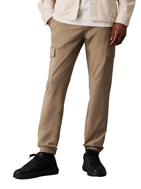 CALVIN KLEIN CK JEANS Pantalones deportivos cargo elásticos abigarrado - Jeans