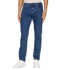 CALVIN KLEIN CK Vaqueros slim fit con cintura regular mezclilla media - Jeans - 1