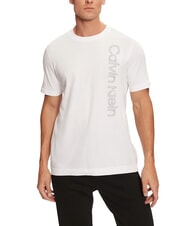 CALVIN KLEIN CK PERFORMANCE Camiseta de manga corta con logo maxi y corte regular - camiseta