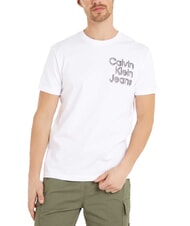 CALVIN KLEIN CK JEANS Camiseta de manga corta con estampado de logotipo en 3D - camiseta