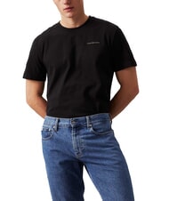 CALVIN KLEIN CK JEANS Camiseta con estampado multicuadro, corte regular ck negro - camiseta - 1