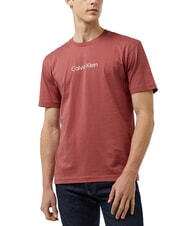 CALVIN KLEIN CK Camiseta de manga corta con logotipo en relieve - camiseta