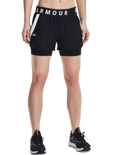 UNDER ARMOUR PLAY UP pantalones cortos deportivos negro - Pantalones