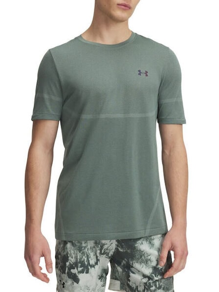 UNDER ARMOUR VANISH camiseta de manga corta verde sílice - camiseta