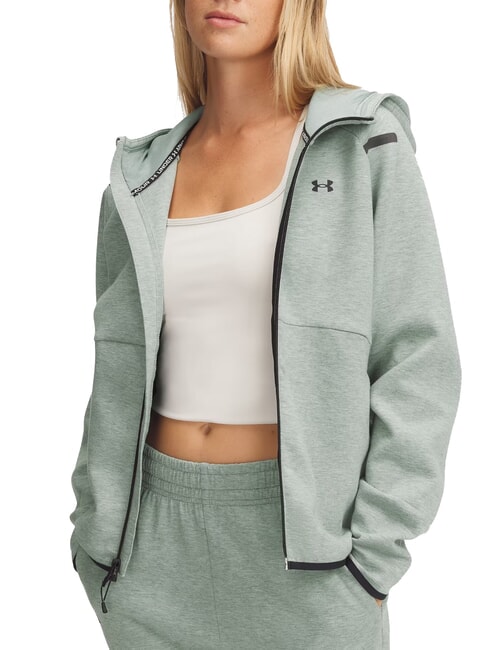 UNDER ARMOUR UNSTOPPABLE Sudadera verde sílice - Sudaderas de mujer