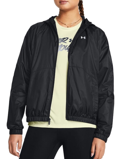 UNDER ARMOUR RIVAL SPORT Cortavientos negro - Chaquetas de mujer