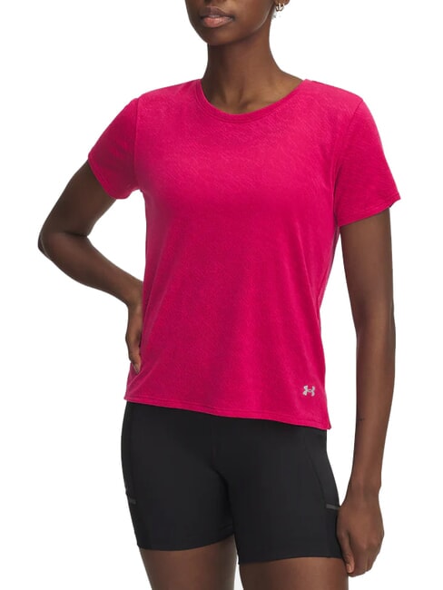 UNDER ARMOUR LAUNCH Camiseta fucsia sombreado - camiseta