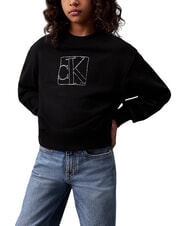 CALVIN KLEIN CK KIDS Sudadera de cuello redondo con estampado - Sudadera Beb&eacute;