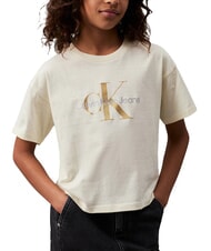 CALVIN KLEIN CK KIDS Camiseta de manga corta con logo brillante - Camiseta niño