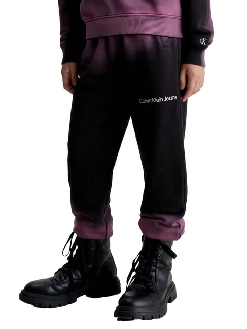 CALVIN KLEIN CK KIDS Pantalones deportivos para niños aerosol degradado aop - Chándales para niños