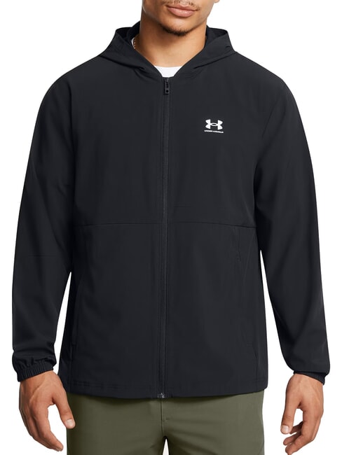 UNDER ARMOUR VIBE WOVEN Chaqueta con capucha negro - Chaquetas de hombre