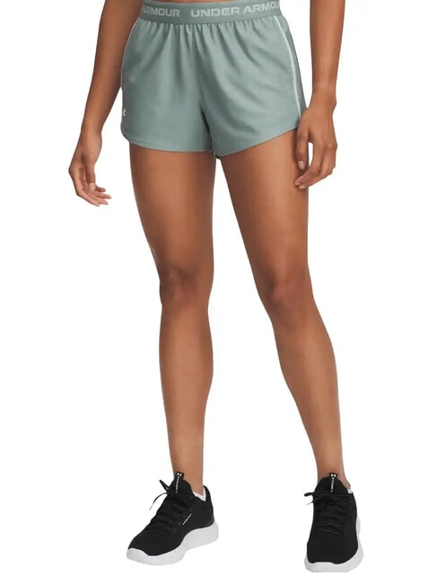 UNDER ARMOUR TECH PLAY UP Bermudas verde sílice - Pantalones de mujer